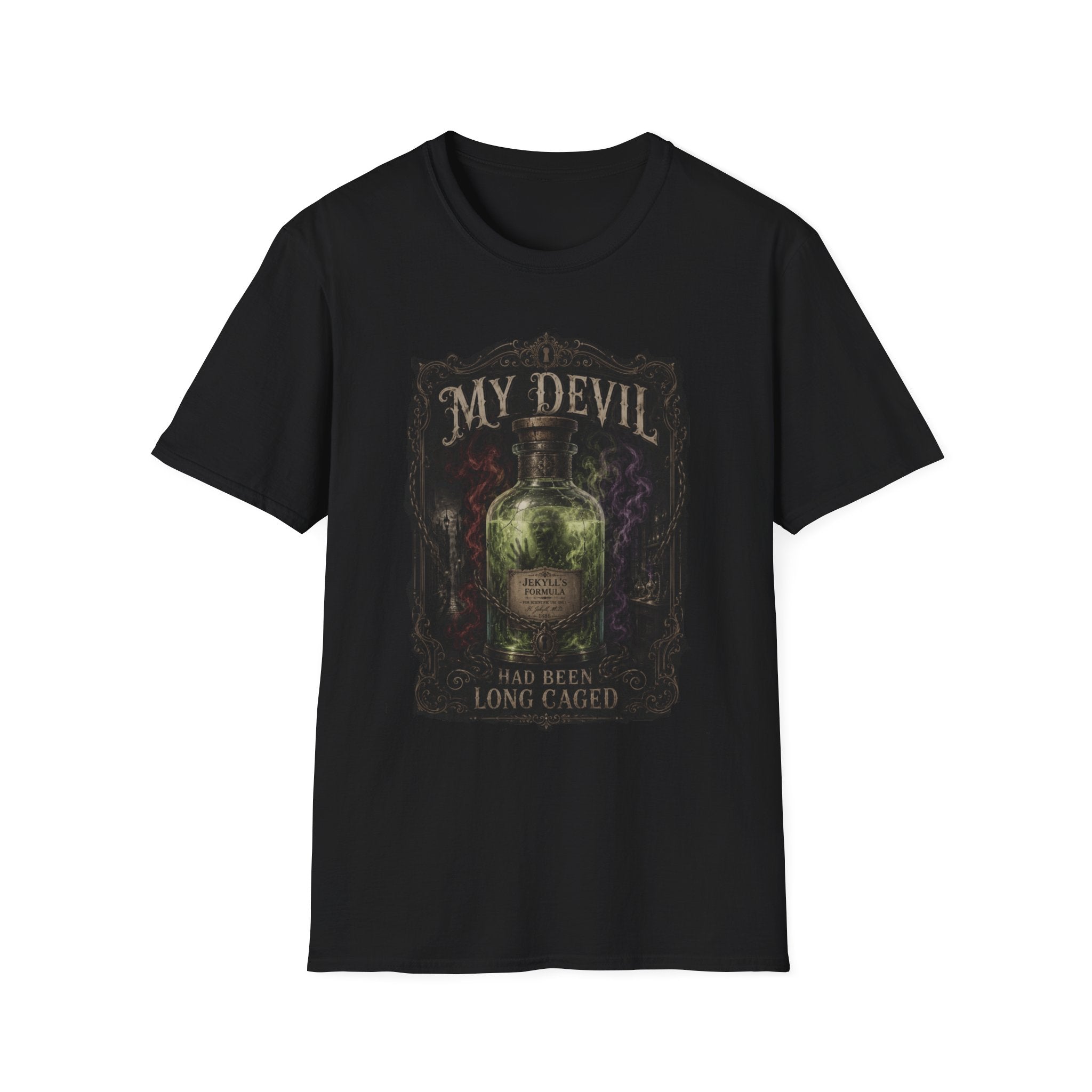 My Devil Had Been Long Caged Gothic Literary T-Shirt