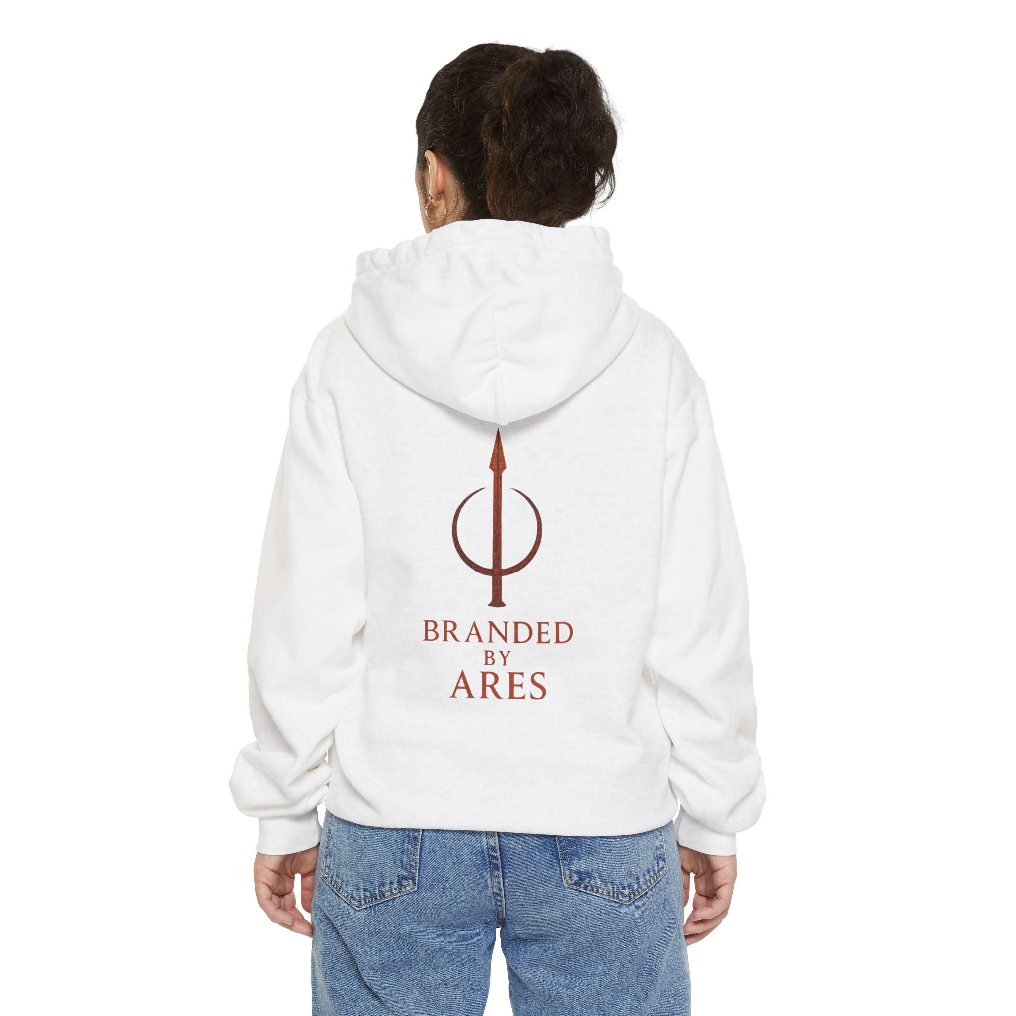 “Branded by Ares” Spear Godbrand Hoodie