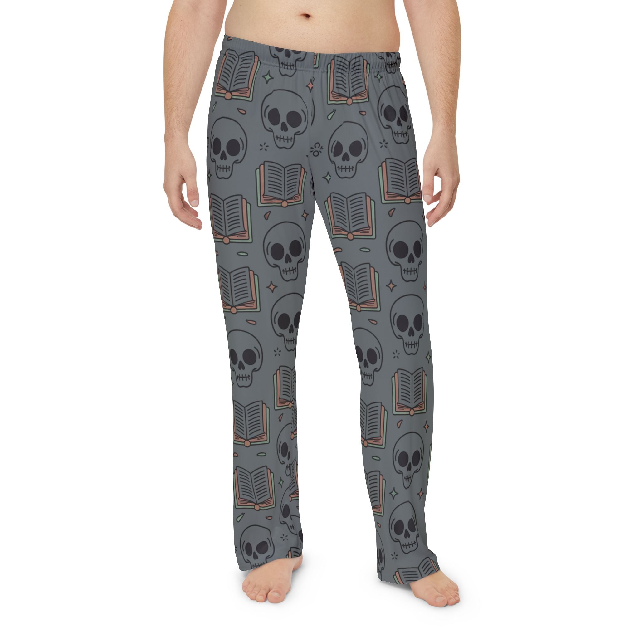 Skull & Stories Pajama Pants for Men (C'mon Girls, You Know it's for You Too!)--POD