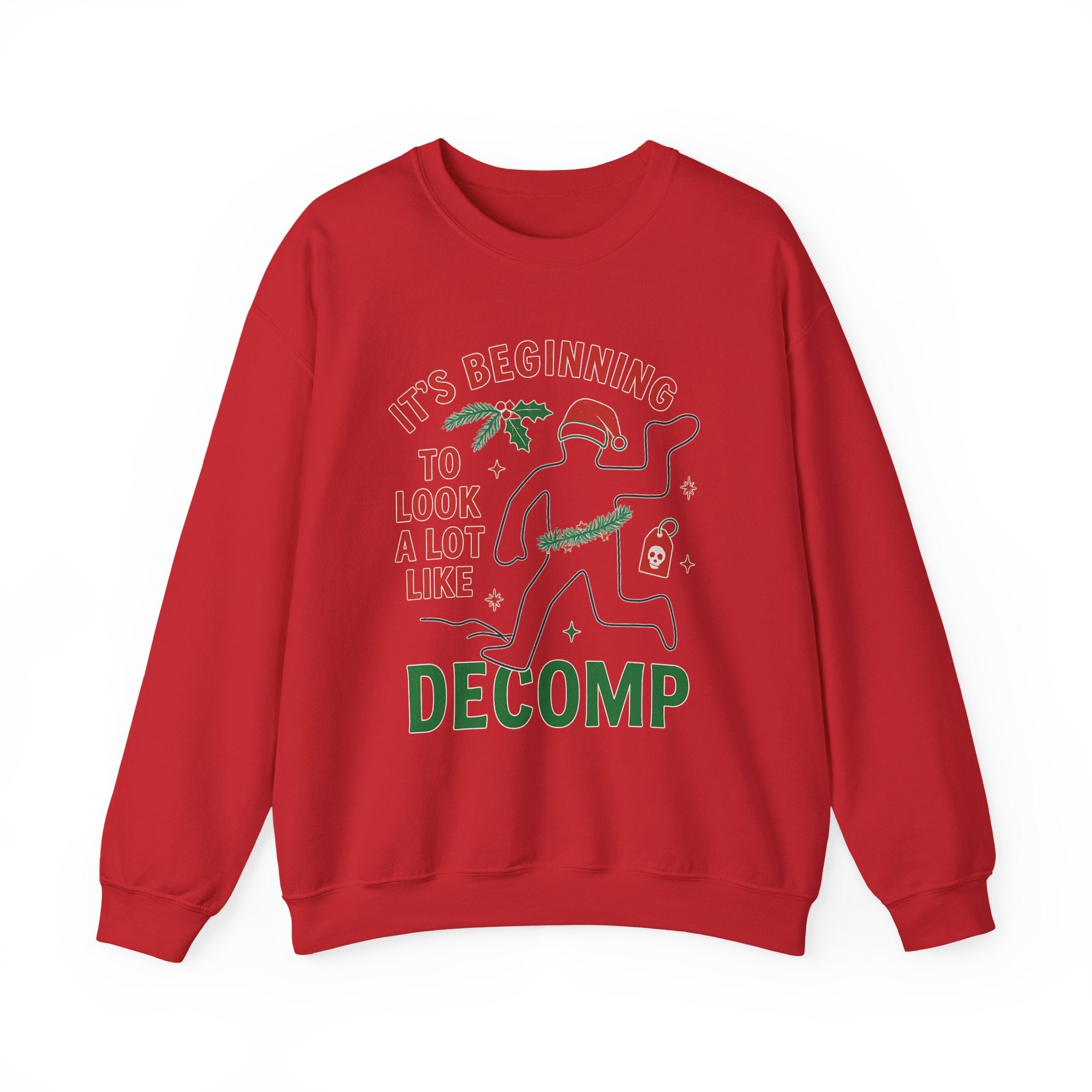 “It’s Beginning to Look a Lot Like Decomp” Crewneck Sweatshirt