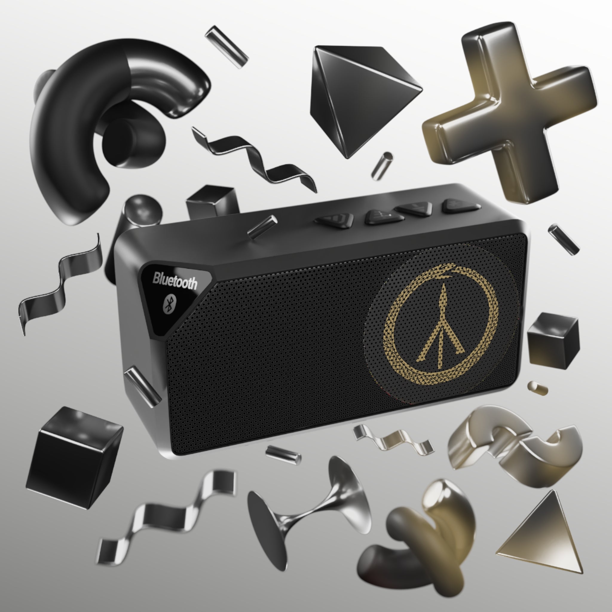 Ouroboros Crest Bluetooth Speaker--POD