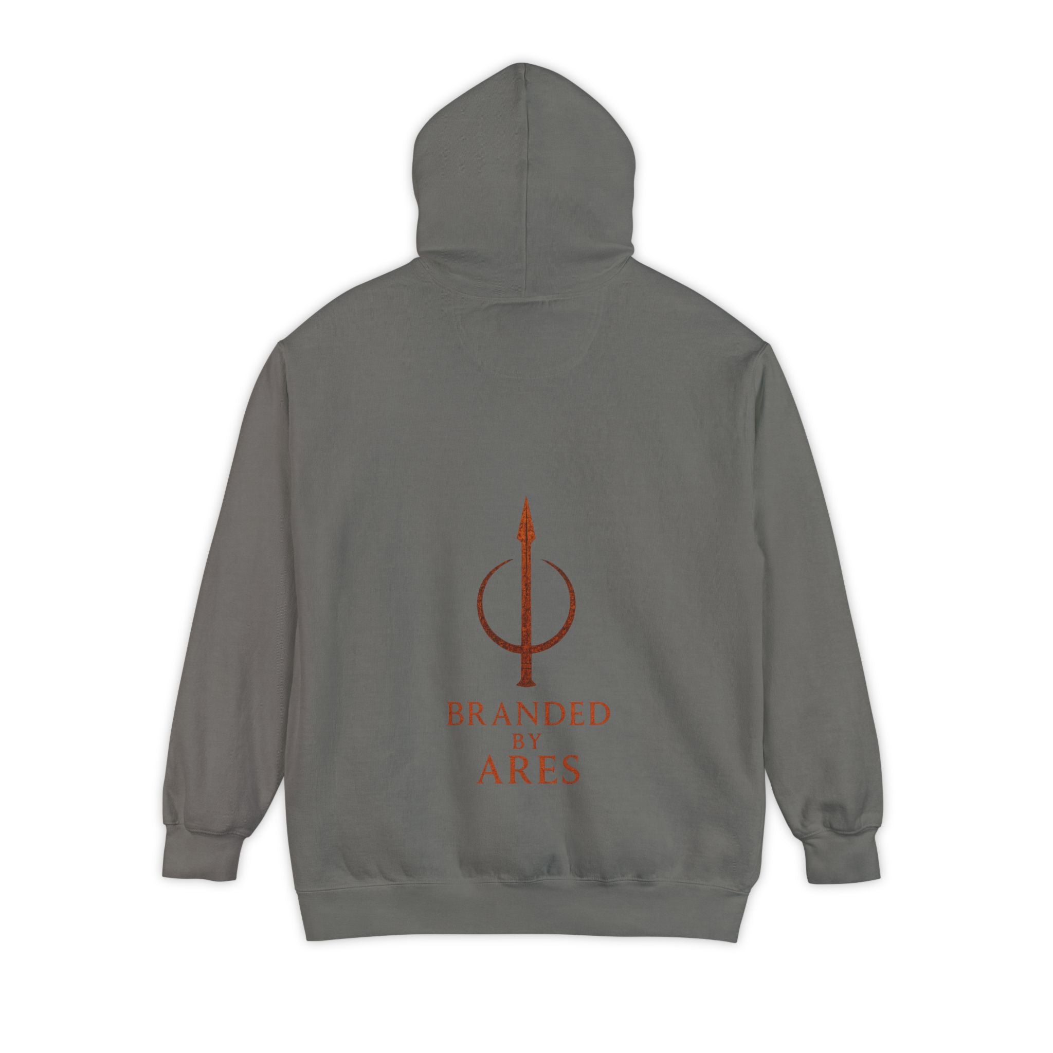 “Branded by Ares” Spear Godbrand Hoodie--POD