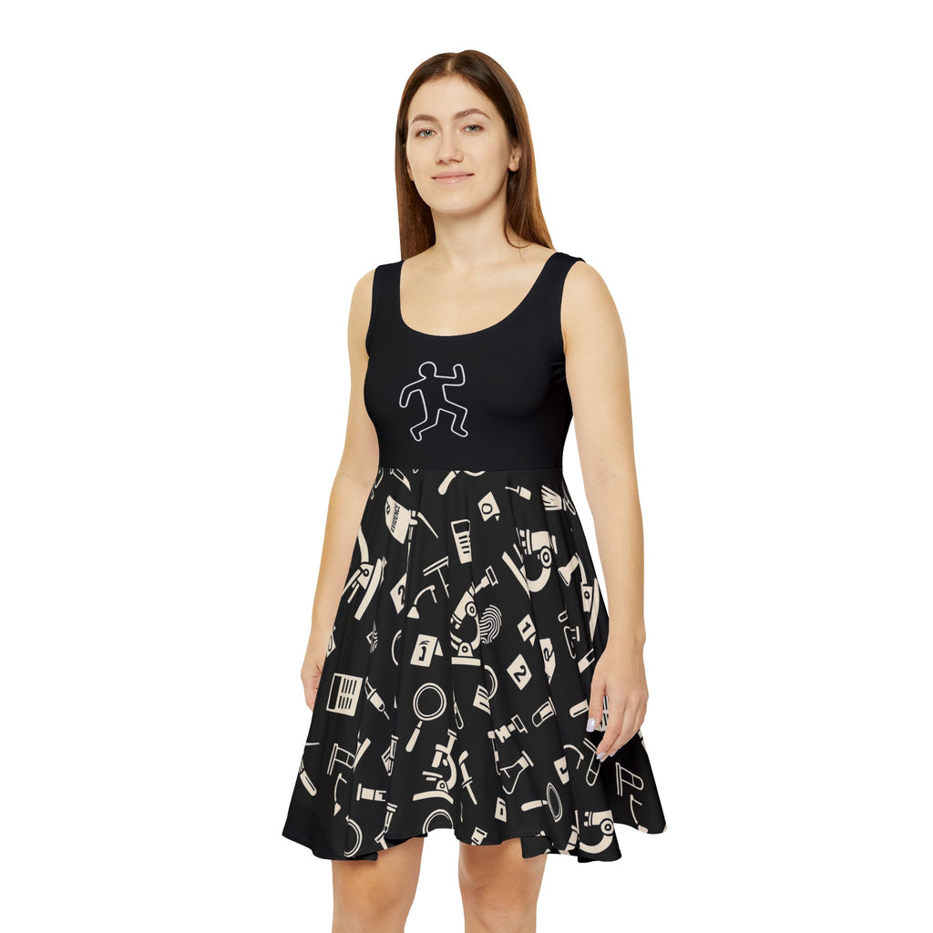 Crime Scene Couture Skater Dress--POD