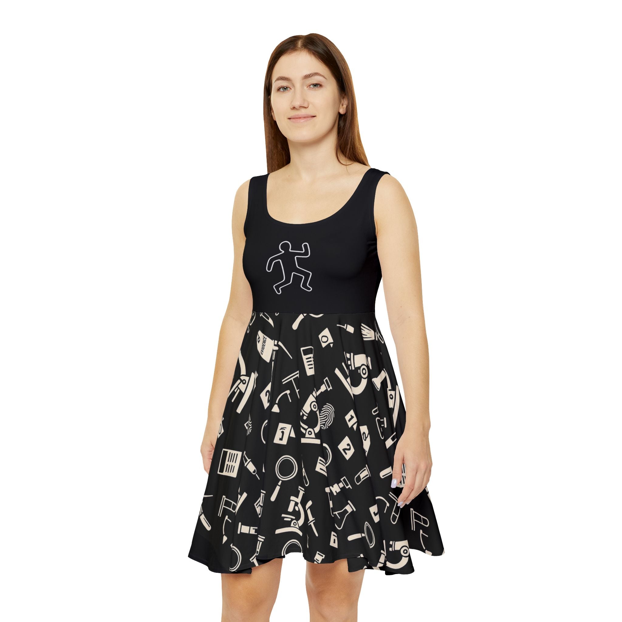 Crime Scene Couture Skater Dress--POD