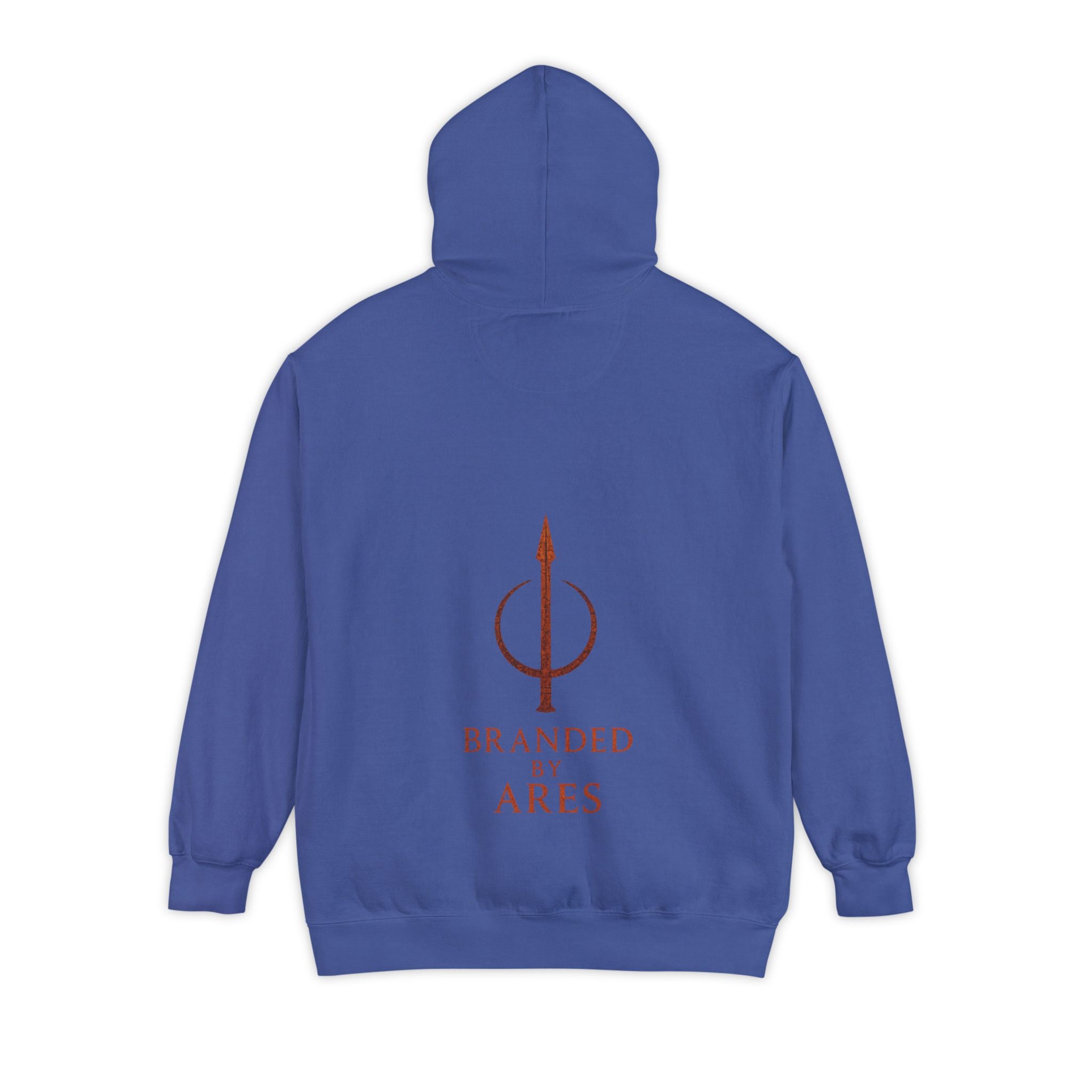 “Branded by Ares” Spear Godbrand Hoodie--POD
