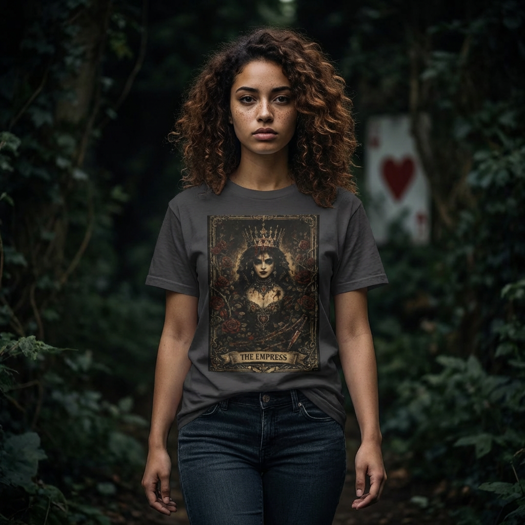 The Empress Tarot Tee – Wonderland After Dark Collection