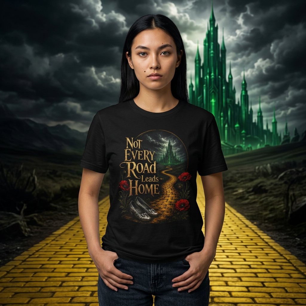 “Not Every Road Leads Home” Tee | The Road to Oz Collection