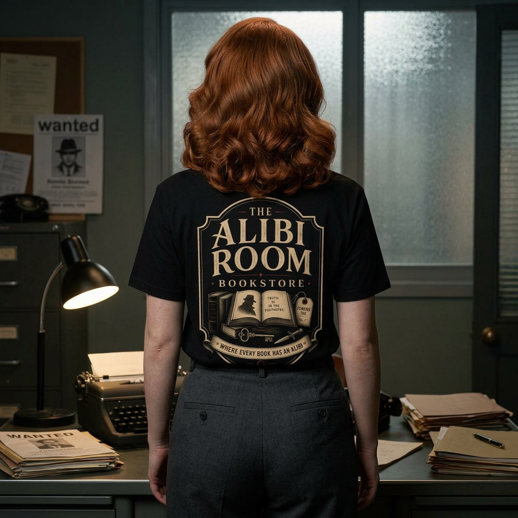 Official Alibi Room Bookstore Tee