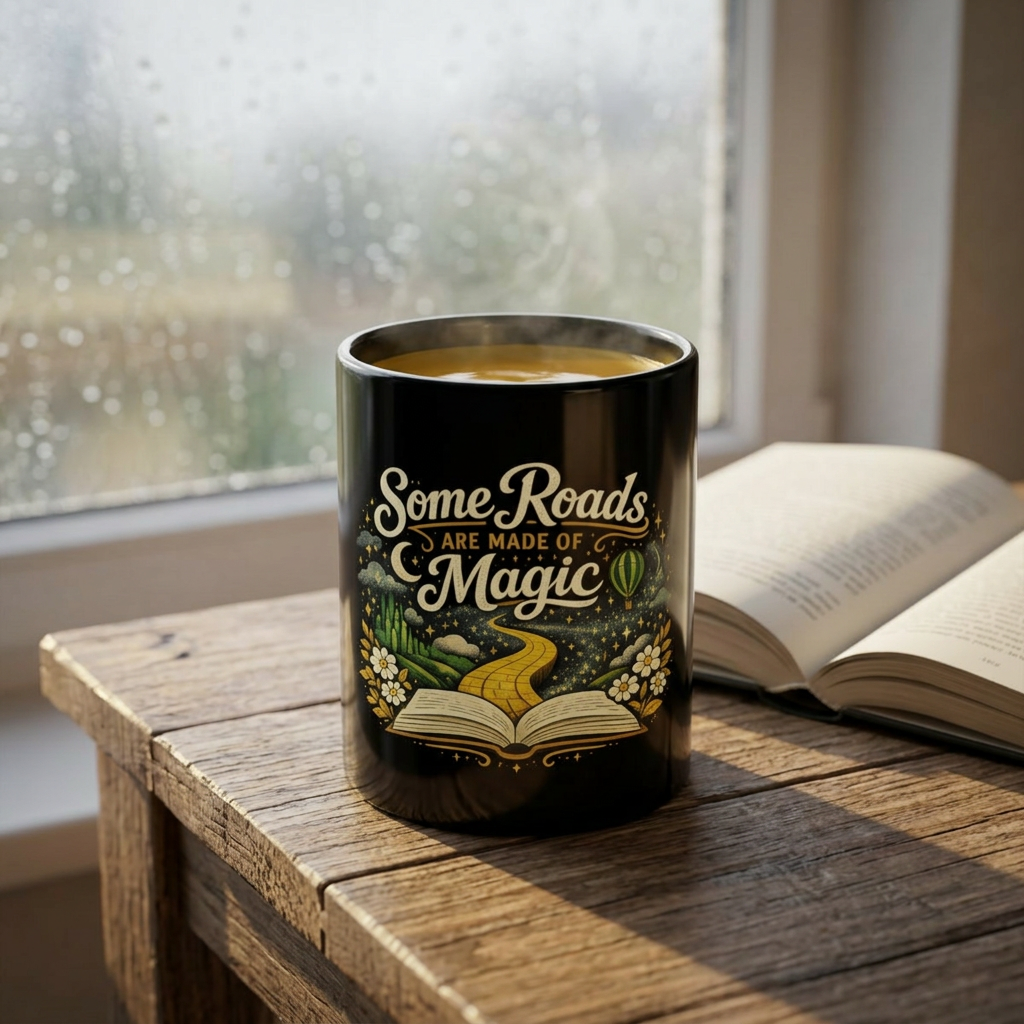 "Some Roads Are Made of Magic" 11 oz Mug