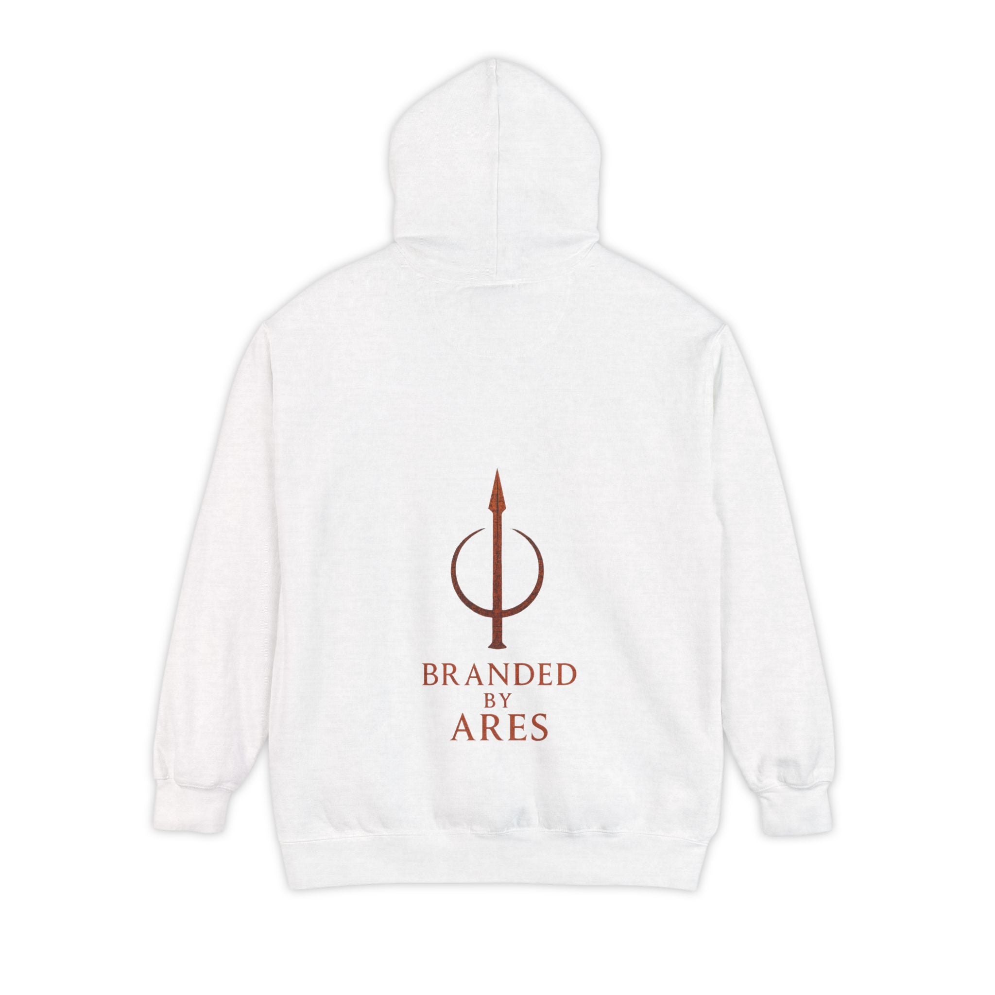 “Branded by Ares” Spear Godbrand Hoodie--POD