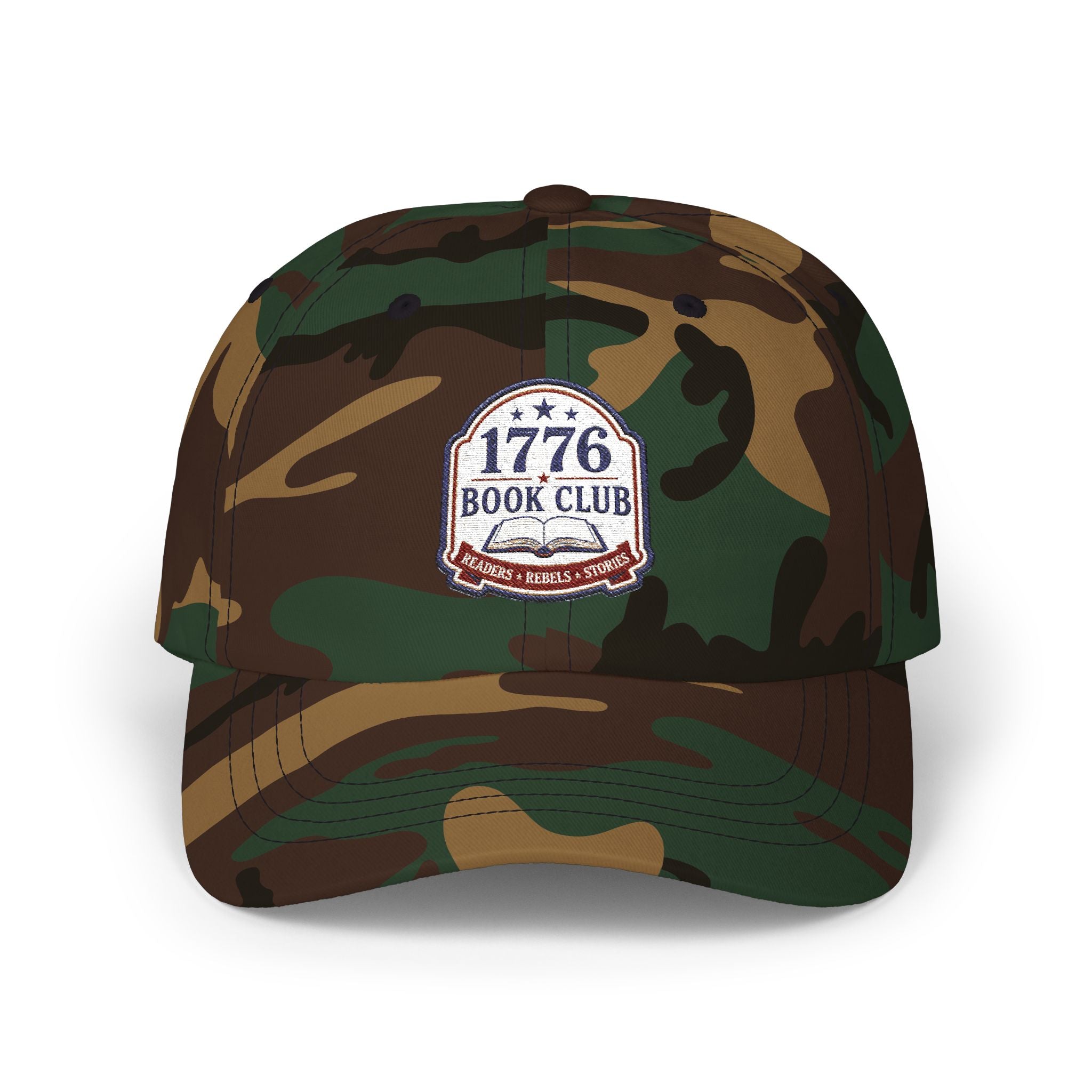 1776 Book Club— Vintage Patriotic Baseball Hat