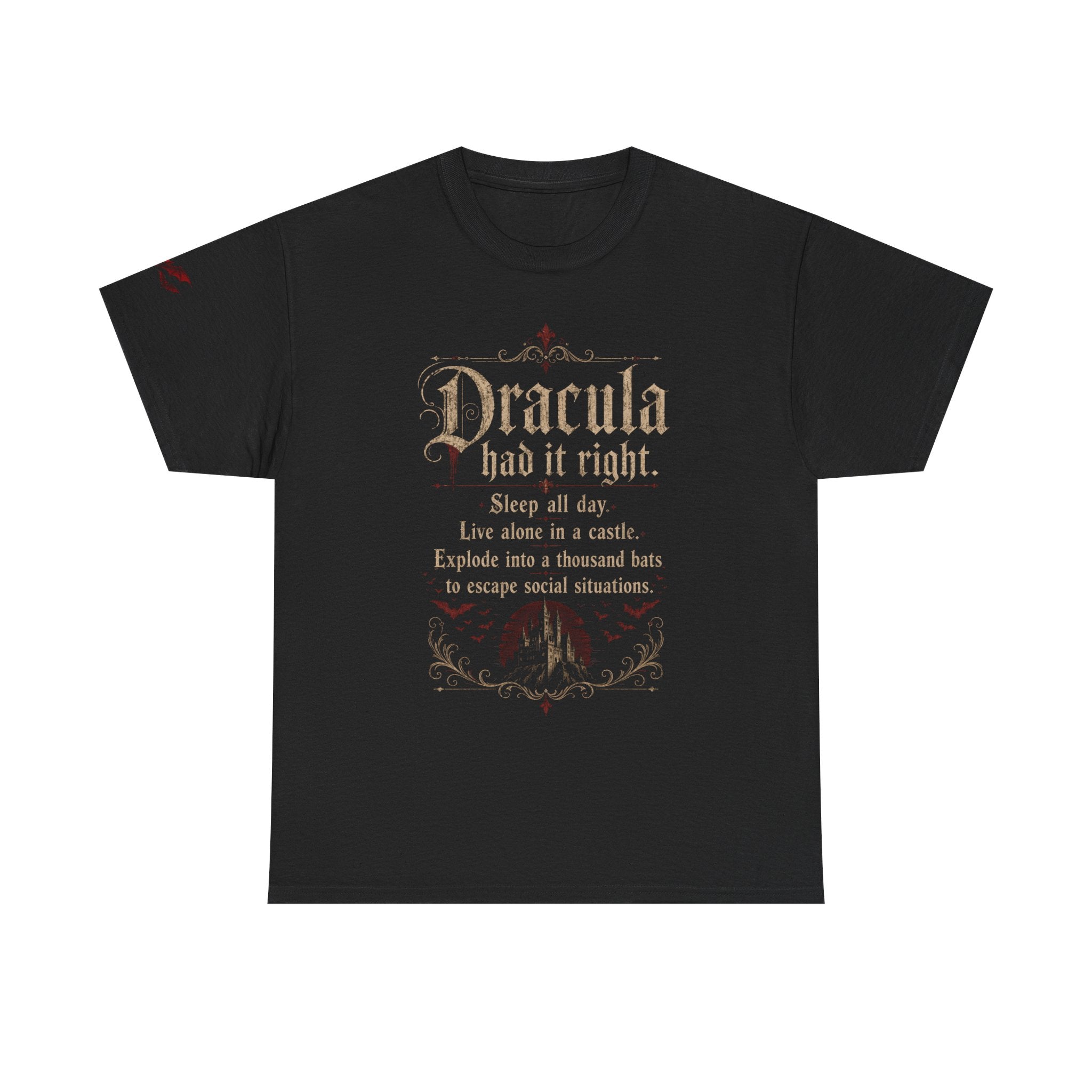 Dracula Had It Right Gothic Literary Tee