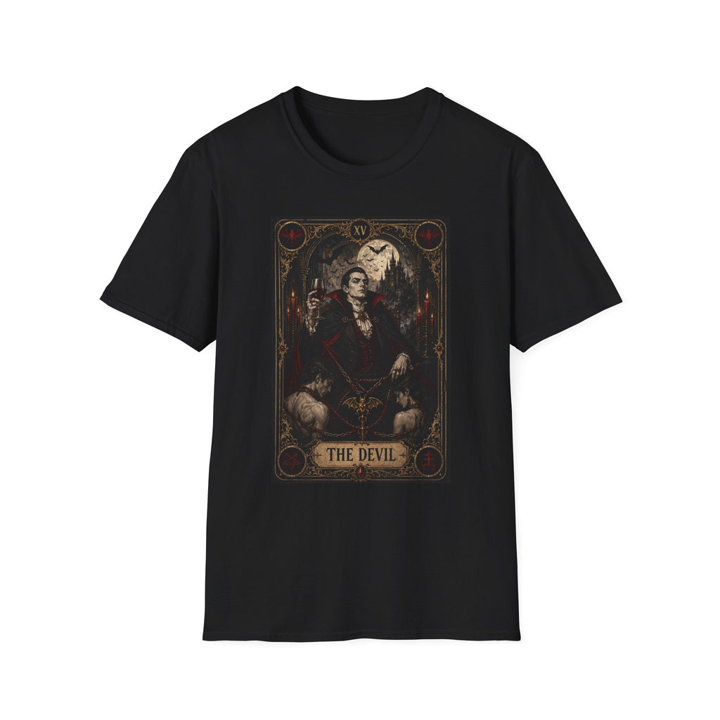 The Devil — Dracula Tarot T-Shirt