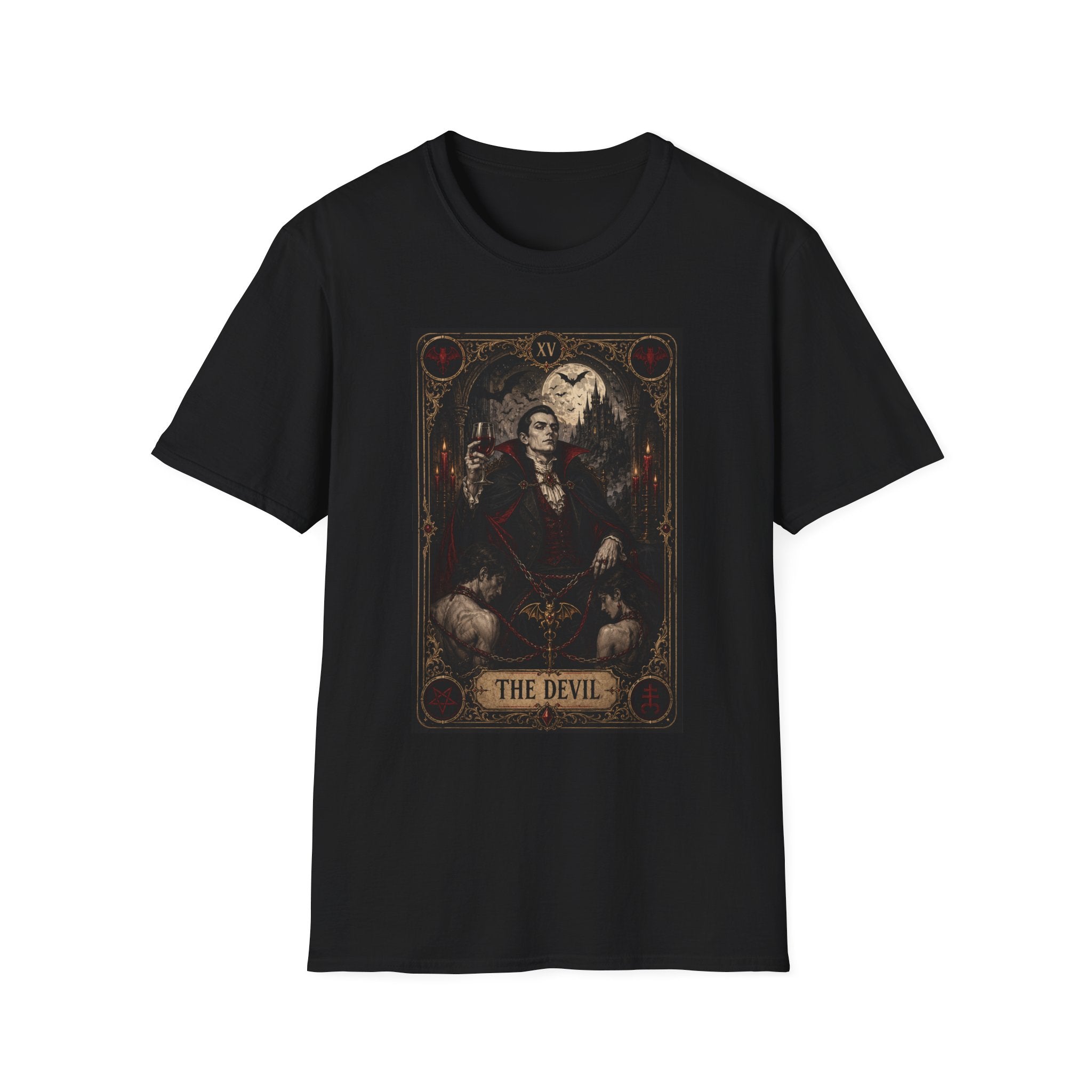 The Devil — Dracula Tarot T-Shirt