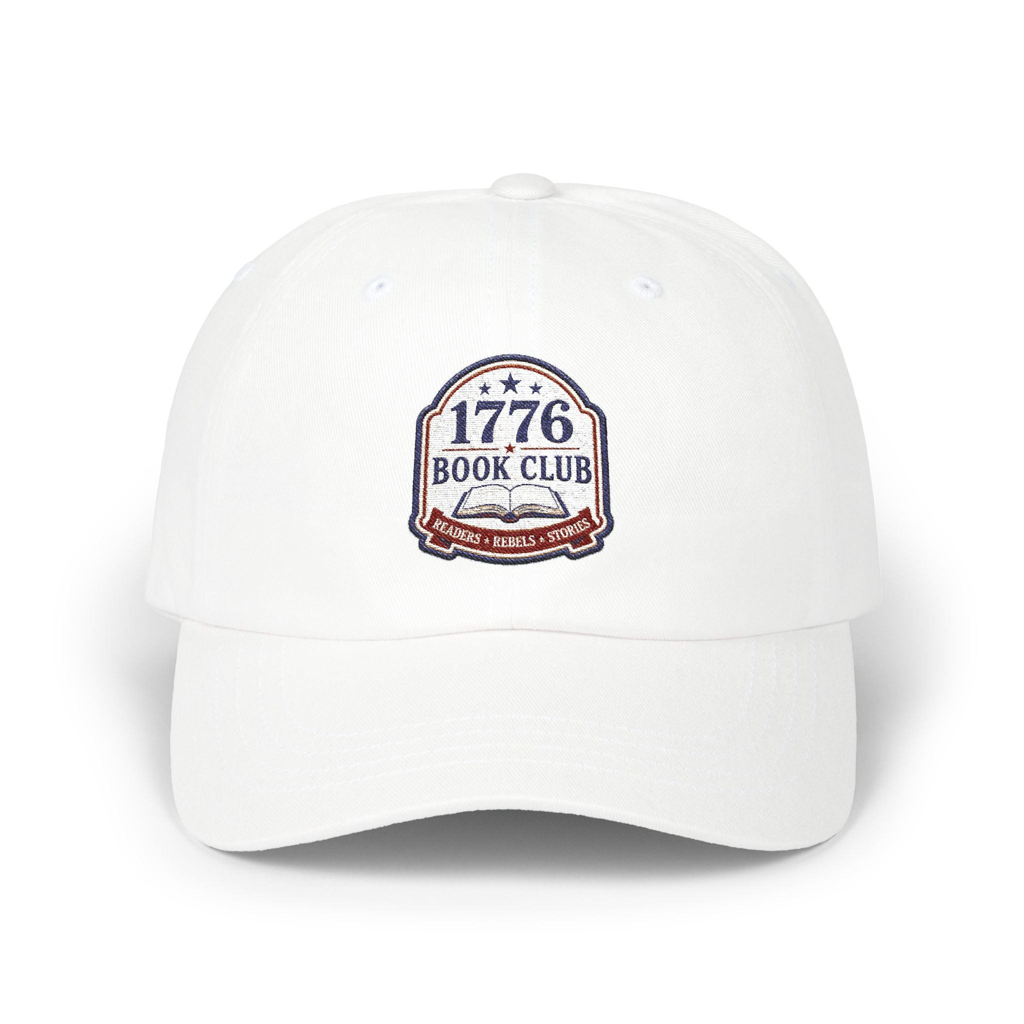 1776 Book Club— Vintage Patriotic Baseball Hat