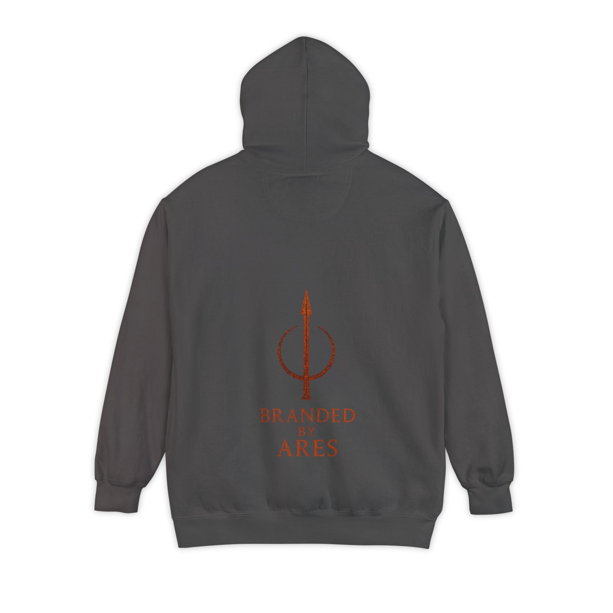 “Branded by Ares” Spear Godbrand Hoodie--POD