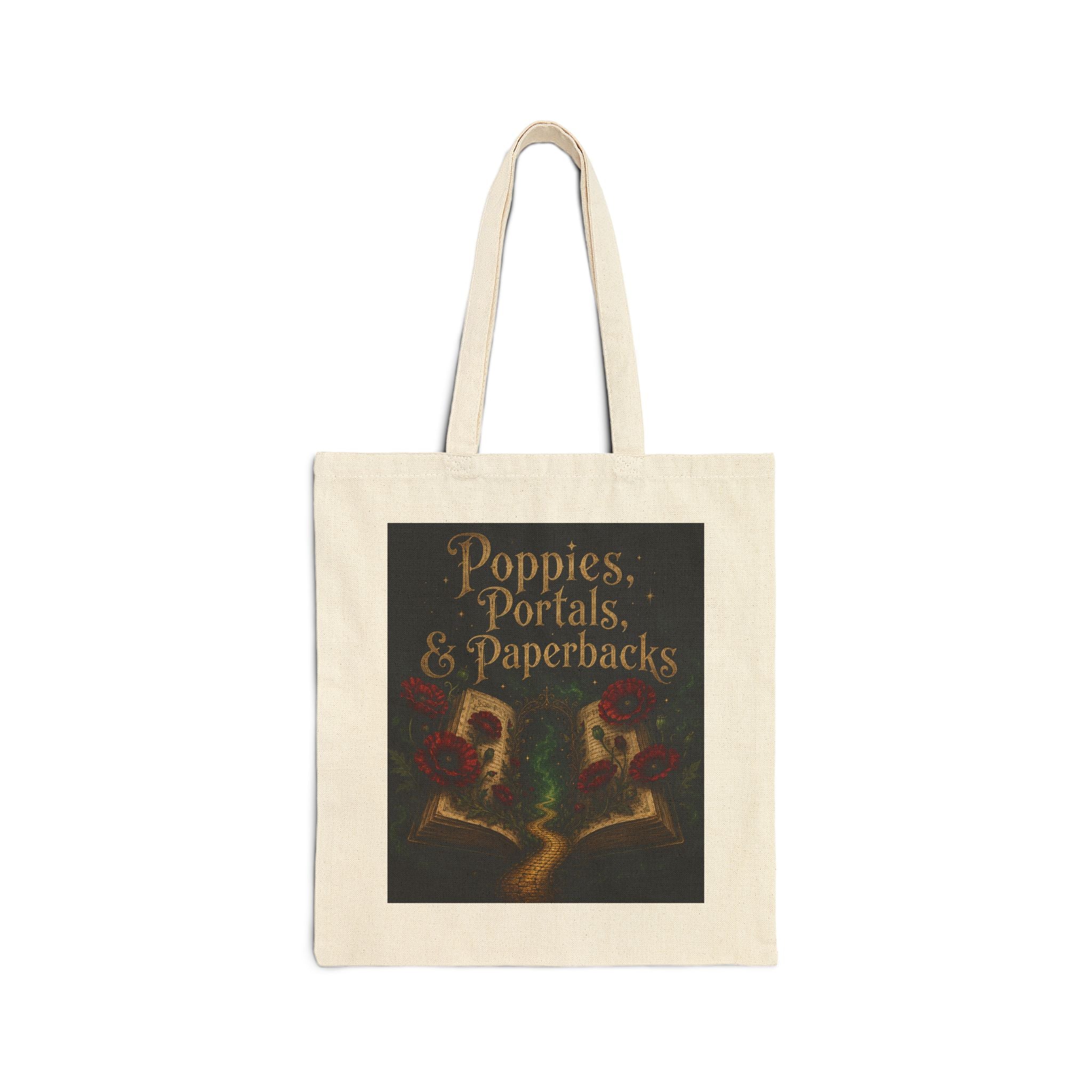 "Poppies, Portals & Paperbacks" Canvas Tote | The Road to Oz Collection