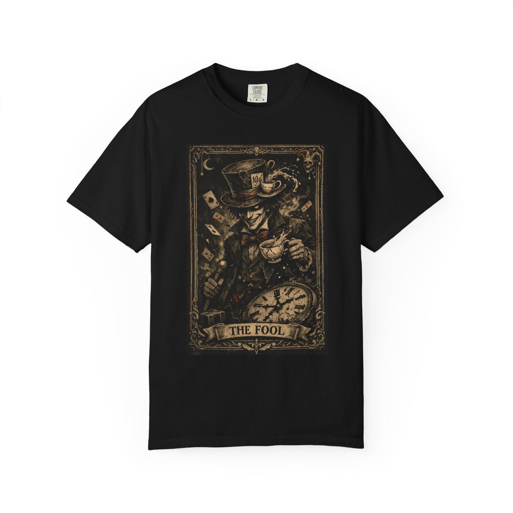 The Fool Tarot Tee – Wonderland After Dark Collection