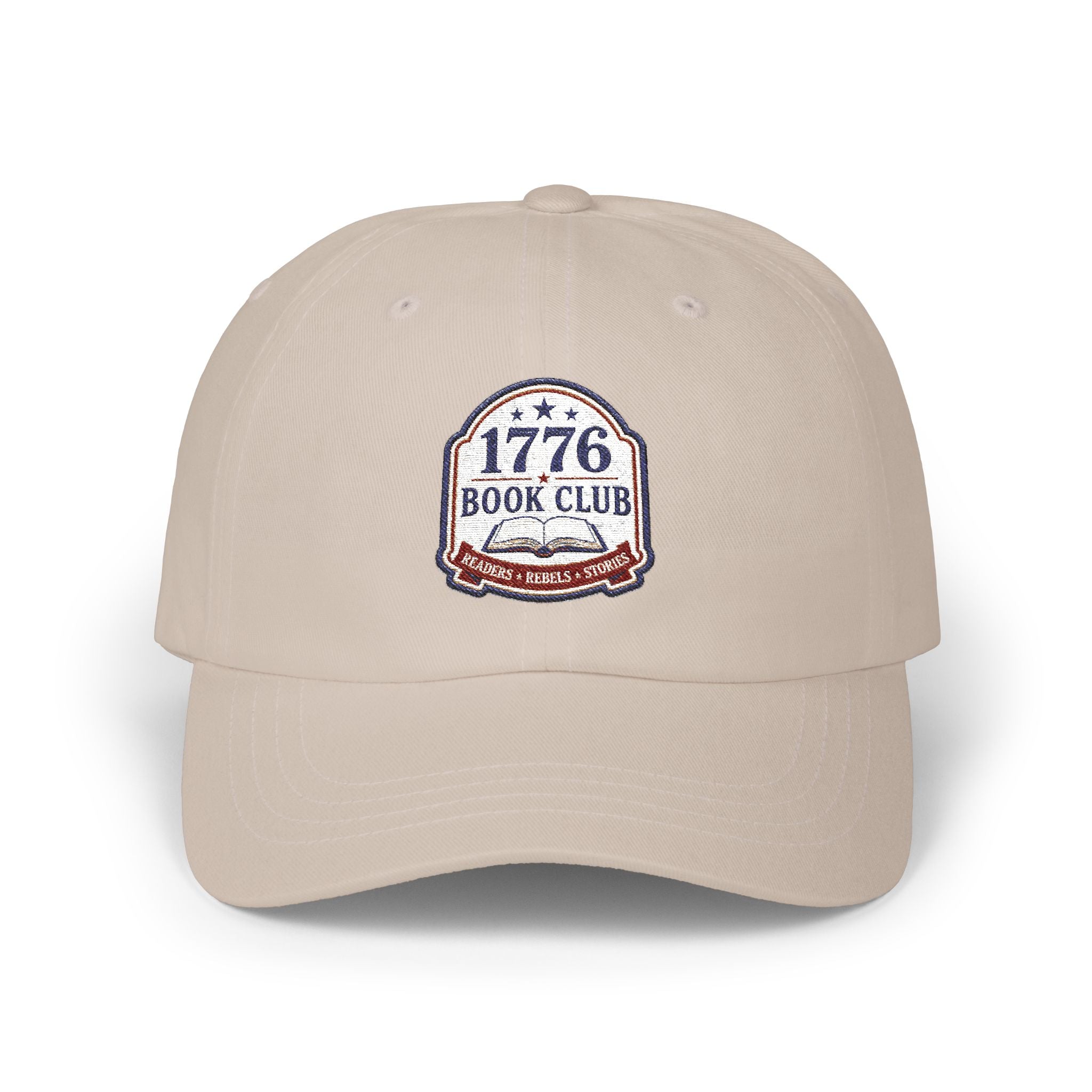 1776 Book Club— Vintage Patriotic Baseball Hat