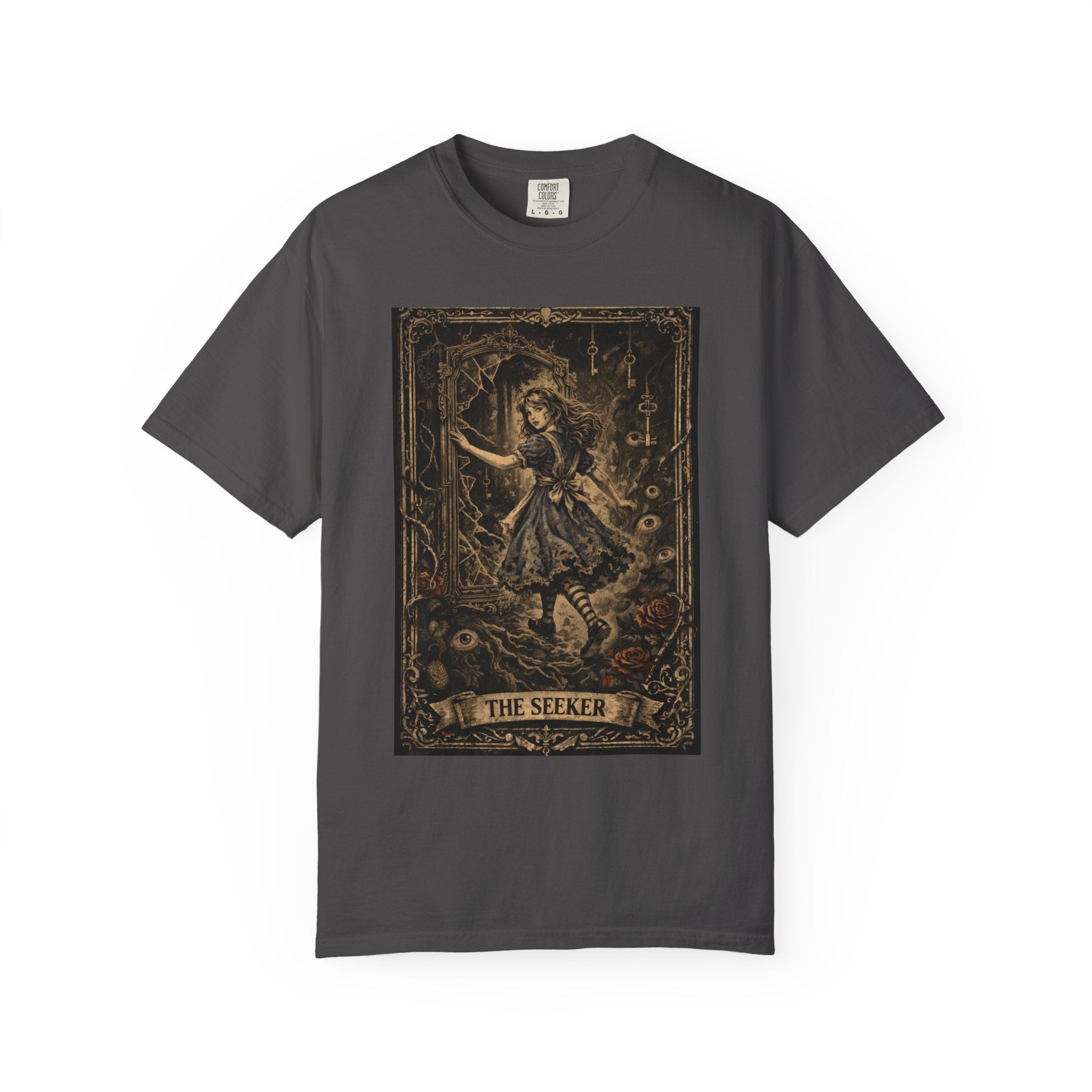The Seeker Tarot Tee – Wonderland After Dark Collection
