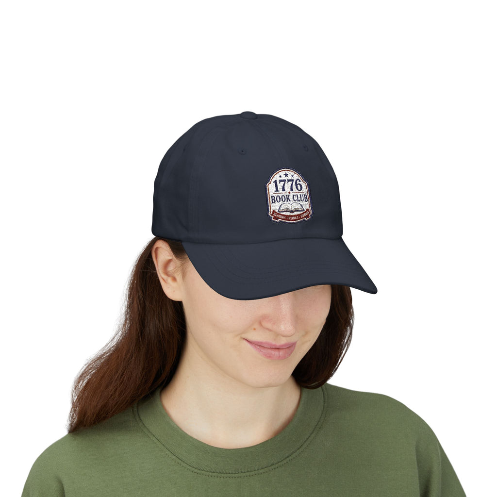 1776 Book Club— Vintage Patriotic Baseball Hat
