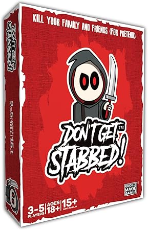 Don't Get Stabbed--The slasher-inspired card game that’s all laughs and screams
