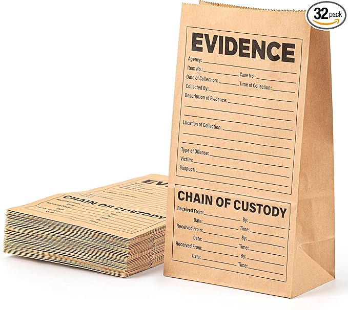 The Investigator’s Choice: Classic Kraft Evidence Bags