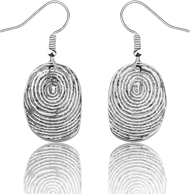Fingerprint Earrings
