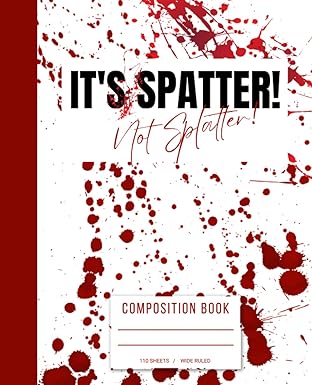 Composition Notebook: Perfect for Students of Forensic Science, Pathology, Criminal Justice, Fingerprint Analyst and more