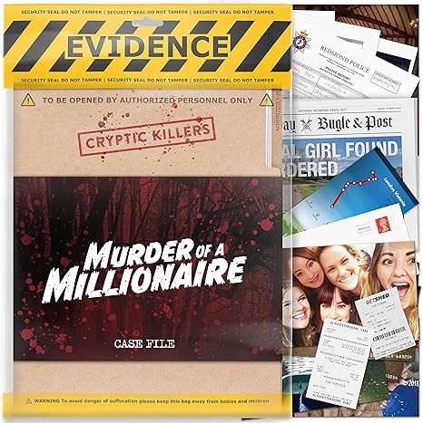 Murder of a Millionaire Murder Mystery Game