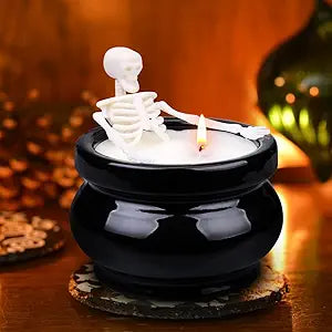 A skeleton soak to light up your spooky nights